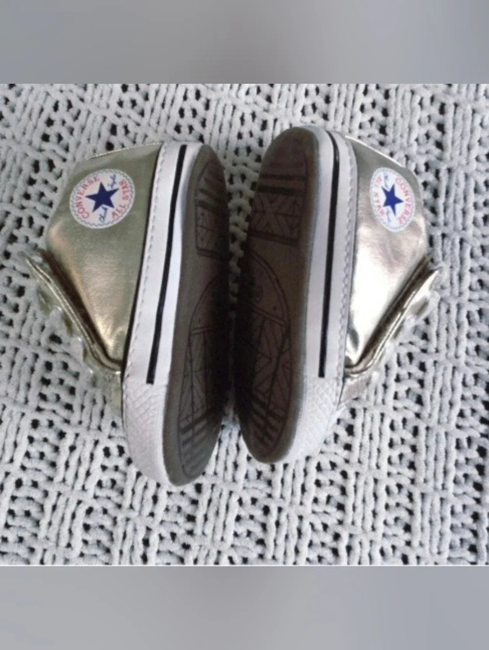 Converse Infant Gold Soft Bottom Size 2
